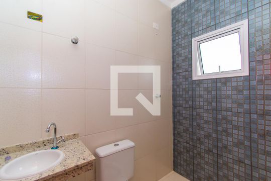 Banheiro da Suíte 1 de casa de condomínio à venda com 2 quartos, 112m² em Vila Alpina, São Paulo