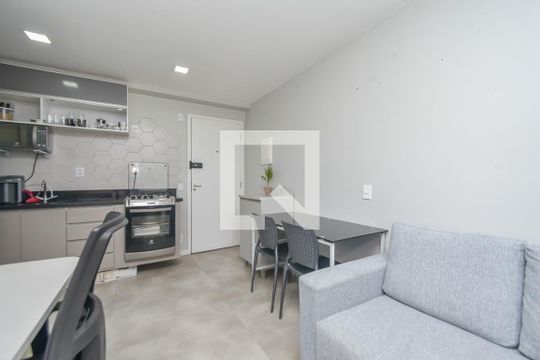 Sala de apartamento para alugar com 1 quarto, 25m² em Vila Buarque, São Paulo