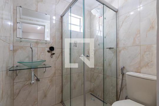 Banheiro de casa para alugar com 2 quartos, 120m² em Tatuapé, São Paulo