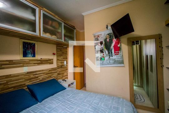 Quarto 1 - Suíte de apartamento à venda com 3 quartos, 148m² em Vila Humaitá, Santo André