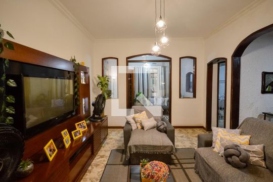 Sala de casa de condomínio à venda com 4 quartos, 340m² em Vila Isabel, Rio de Janeiro