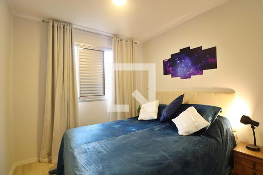 Quarto 1 de apartamento à venda com 3 quartos, 62m² em Jardim Utinga, Santo André