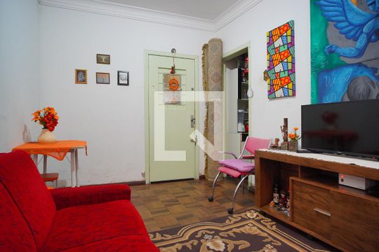 Sala de apartamento à venda com 1 quarto, 38m² em São Geraldo, Porto Alegre
