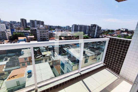 Varanda de apartamento à venda com 3 quartos, 75m² em Cachambi, Rio de Janeiro