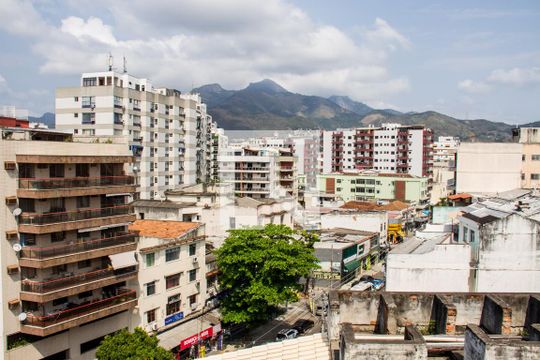 Área de Serviço - Janela de apartamento à venda com 3 quartos, 81m² em Cachambi, Rio de Janeiro