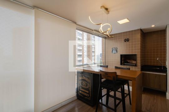 Varanda Gourmet de apartamento à venda com 3 quartos, 103m² em Centro, Guarulhos