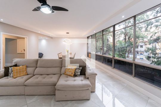 Sala de apartamento à venda com 3 quartos, 200m² em Tijuca, Rio de Janeiro