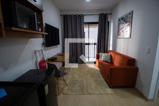 Sala de apartamento à venda com 1 quarto, 30m² em Perdizes, São Paulo