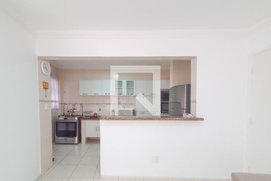 Cozinha de apartamento para alugar com 3 quartos, 113m² em Loteamento Joao Batista Juliao, Guarujá