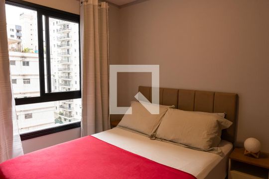 Quarto 1 de apartamento para alugar com 1 quarto, 32m² em Perdizes, São Paulo