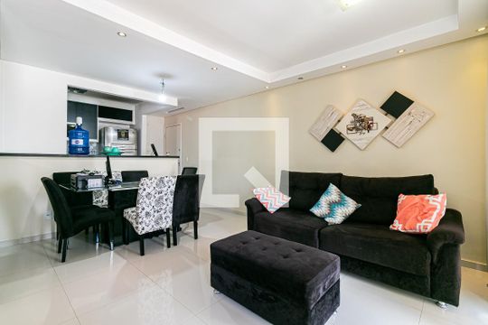 Sala de apartamento à venda com 3 quartos, 73m² em Parque São Jorge, São Paulo