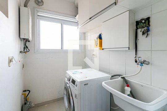 Área de Serviço de apartamento à venda com 3 quartos, 73m² em Parque São Jorge, São Paulo