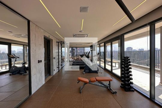 Academia de kitnet/studio para alugar com 1 quarto, 24m² em Brooklin Paulista, São Paulo