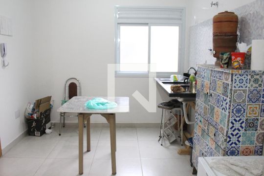 Cozinha de kitnet/studio à venda com 1 quarto, 27m² em Santana, São Paulo