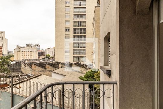 Varanda de apartamento à venda com 1 quarto, 48m² em Campos Elíseos, São Paulo