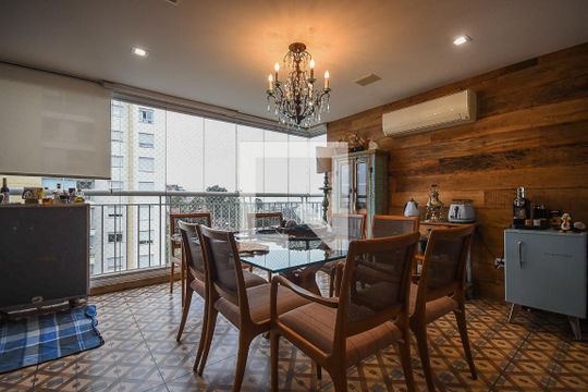 Varanda de apartamento para alugar com 3 quartos, 168m² em Vila Andrade, São Paulo