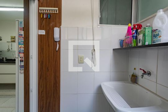 Área de Serviço de apartamento à venda com 3 quartos, 83m² em Botafogo, Rio de Janeiro