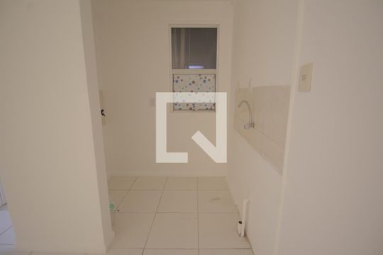 Cozinha e Área de Serviço de apartamento à venda com 2 quartos, 40m² em Estância Velha, Canoas
