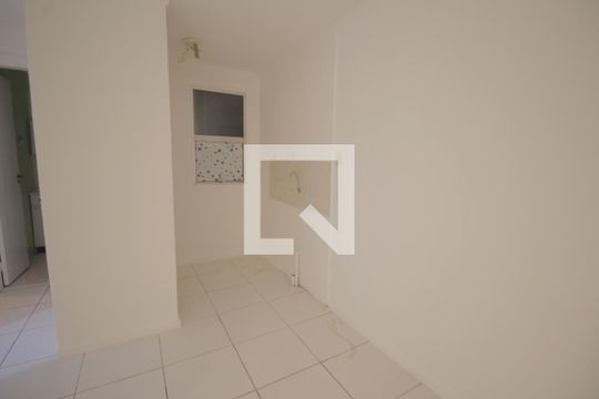 Cozinha e Área de Serviço de apartamento à venda com 2 quartos, 40m² em Estância Velha, Canoas