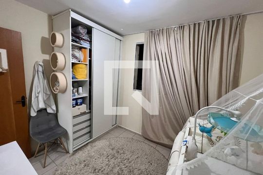 Quarto 3 de apartamento à venda com 3 quartos, 69m² em Castelo, Belo Horizonte