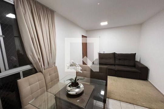 Sala de apartamento à venda com 3 quartos, 69m² em Castelo, Belo Horizonte