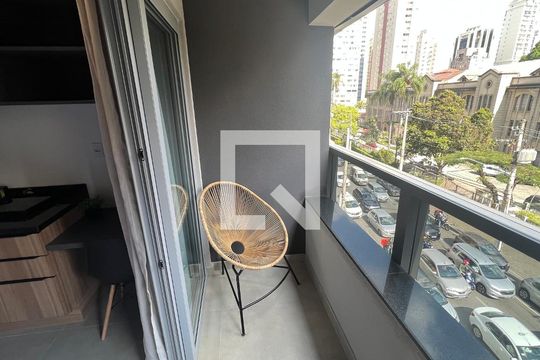 Sacada de kitnet/studio para alugar com 1 quarto, 19m² em Jardim Paulista, São Paulo