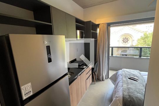 Studio de kitnet/studio para alugar com 1 quarto, 19m² em Jardim Paulista, São Paulo