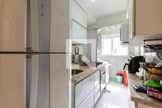 Cozinha de apartamento à venda com 2 quartos, 50m² em Limão, São Paulo