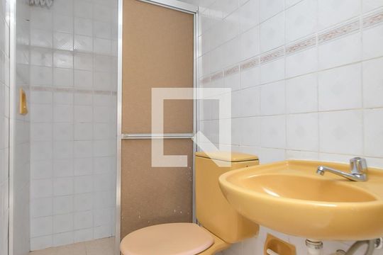 Banheiro de kitnet/studio à venda com 1 quarto, 31m² em Campos Elíseos, São Paulo