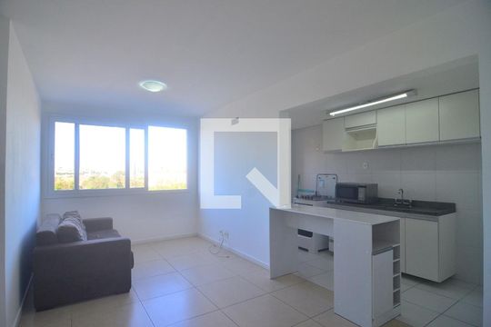 Sala de apartamento à venda com 2 quartos, 74m² em Marechal Rondon, Canoas