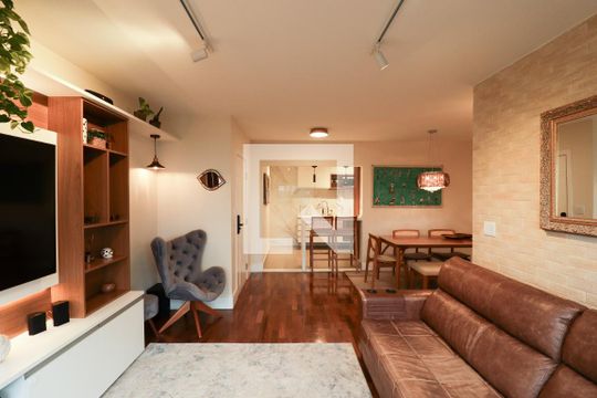 Sala de apartamento à venda com 3 quartos, 97m² em Santana, São Paulo