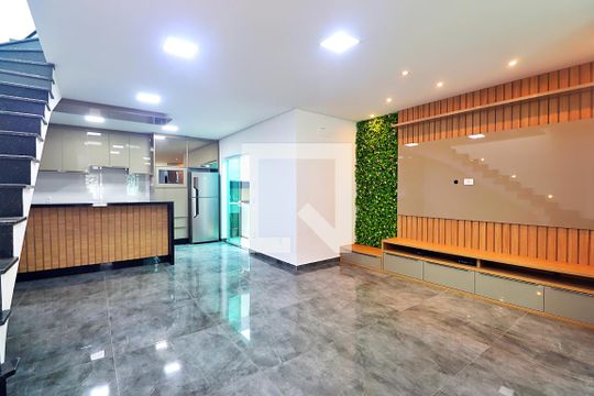Sala de casa à venda com 3 quartos, 145m² em Parque das Nações, Santo André