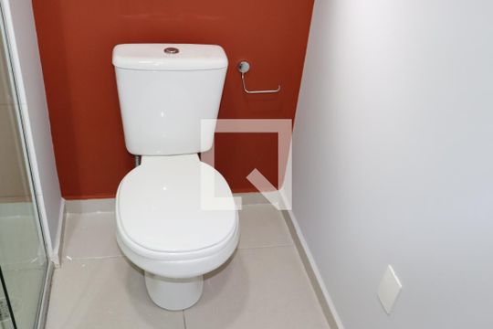 Banheiro Social de kitnet/studio à venda com 1 quarto, 25m² em Consolação, São Paulo
