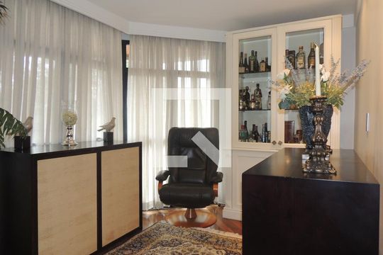Sala de apartamento à venda com 4 quartos, 172m² em Brooklin, São Paulo