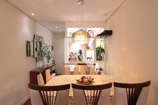 Sala de apartamento à venda com 2 quartos, 50m² em Jardim Jaú (Zona Leste), São Paulo