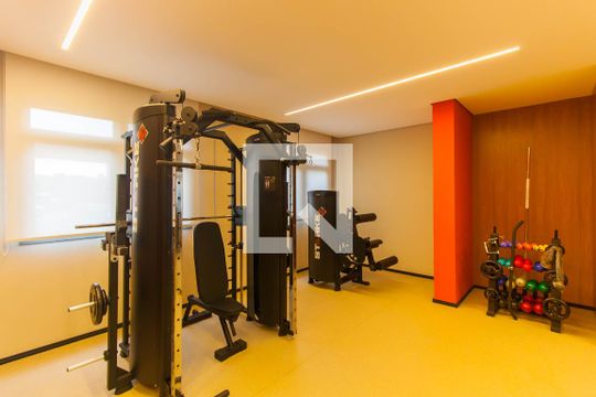 Área comum - Academia de apartamento à venda com 1 quarto, 28m² em Jardim Teresa, São Paulo
