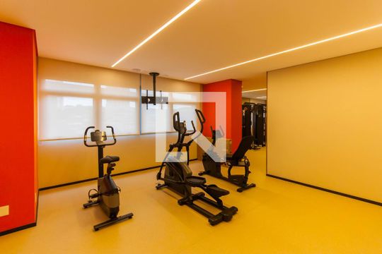 Área comum - Academia de apartamento à venda com 1 quarto, 28m² em Jardim Teresa, São Paulo