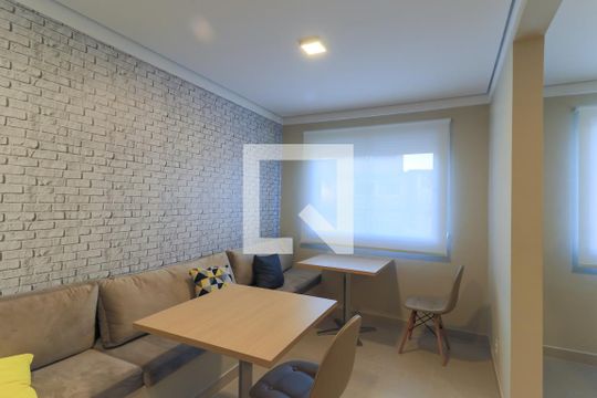 Área comum - Coworking de apartamento para alugar com 1 quarto, 26m² em Jardim Mirante, São Paulo