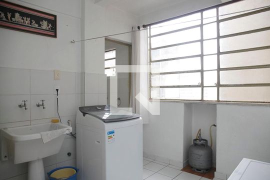 Área de Serviço de apartamento à venda com 3 quartos, 104m² em Centro Histórico, Porto Alegre