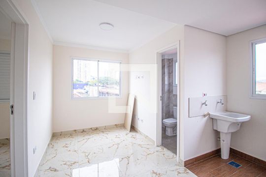 Sala de apartamento para alugar com 1 quarto, 35m² em Jardim das Flores, Osasco