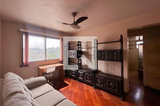 Sala de apartamento à venda com 1 quarto, 38m² em Santo Amaro, São Paulo