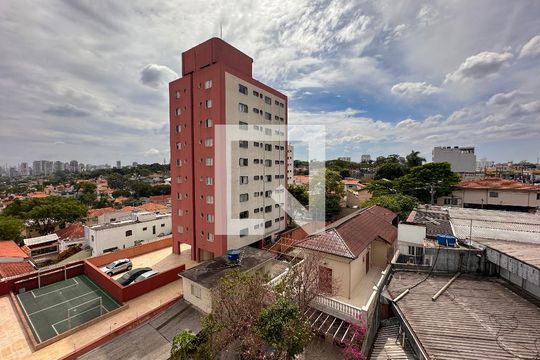 Vista Sala de apartamento à venda com 1 quarto, 38m² em Santo Amaro, São Paulo