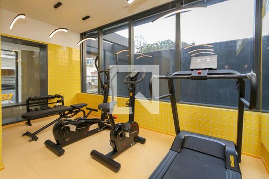 Área comum de kitnet/studio à venda com 1 quarto, 25m² em Itaim Bibi, São Paulo