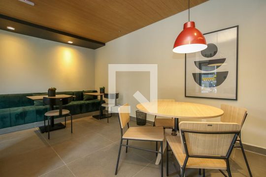 Área comum -Coworking de kitnet/studio à venda com 1 quarto, 25m² em Itaim Bibi, São Paulo