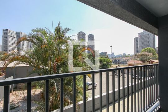 Varanda de kitnet/studio à venda com 1 quarto, 25m² em Itaim Bibi, São Paulo