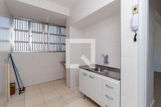 Cozinha de apartamento à venda com 1 quarto, 50m² em Brás, São Paulo
