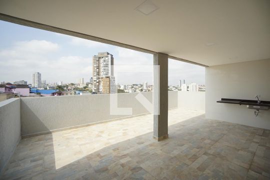 Terraço de apartamento para alugar com 2 quartos, 46m² em Vila Esperança, São Paulo