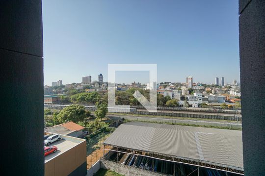 Vista da varanda de kitnet/studio à venda com 1 quarto, 27m² em Vila Esperança, São Paulo