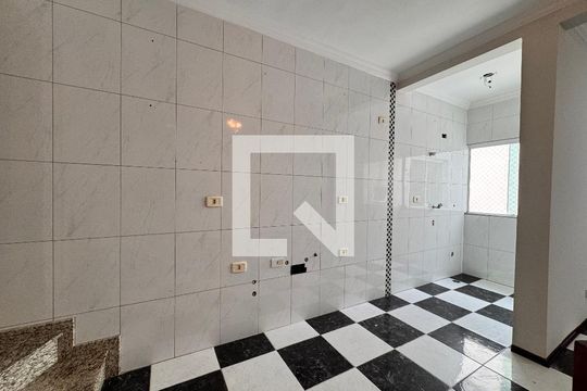 Cozinha de apartamento à venda com 3 quartos, 220m² em Vila Curuca, Santo André
