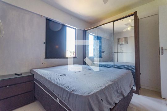 Quarto 1 - suite de apartamento para alugar com 2 quartos, 55m² em Santa Teresa, Salvador